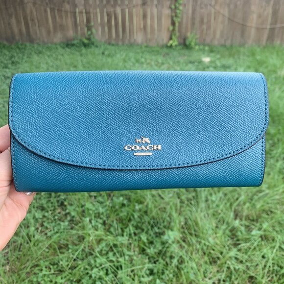 Coach Long Soft Wallet - Picture 1 of 15